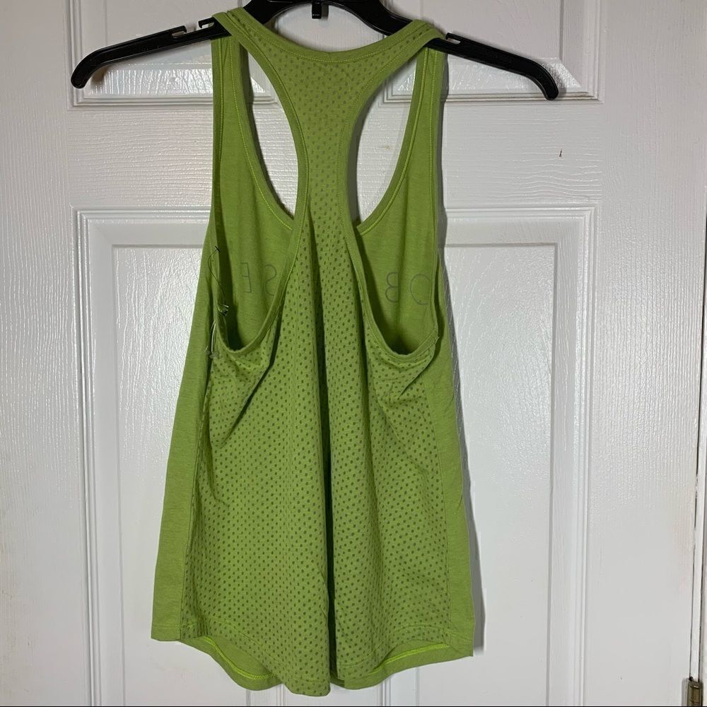 Nike Tee~Women's~”Obsessed”~Mint Green~Athletic Racer Back Tank Top~Sz M - Picture 4 of 11